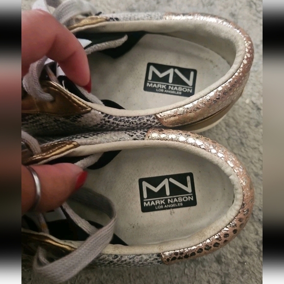 Mark Nason Women's The Stellar-Winnie Sneaker In Snake 10 - Picture 9 of 13